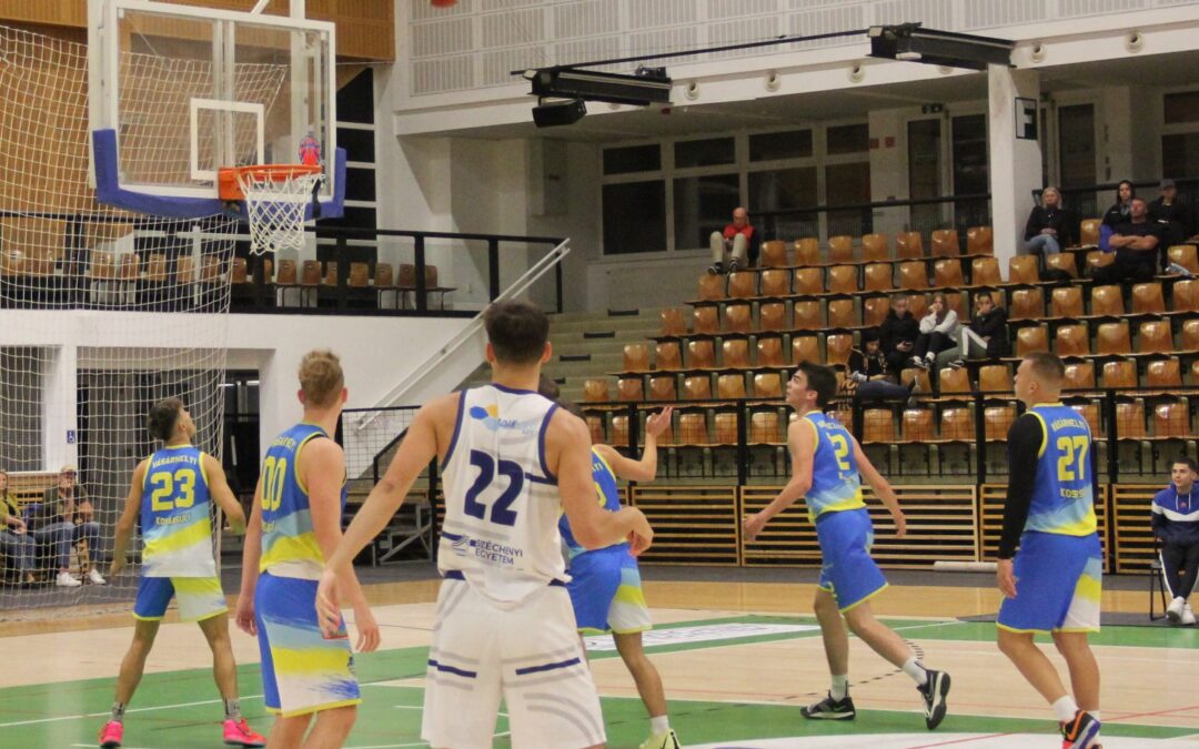 Végig hátrányban volt, kikapott Győrben a Kosársuli